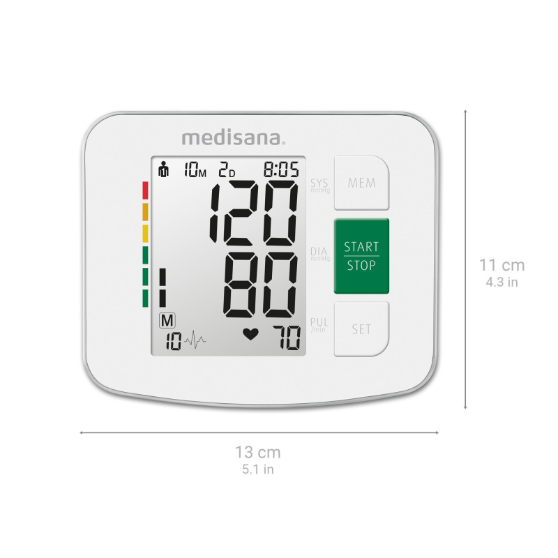 BU 512 Oberarm-Blutdruckmessgerät medisana®