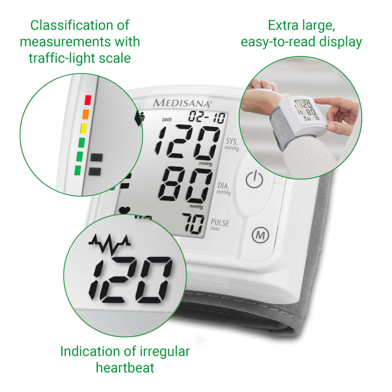 320 BW medisana® Handgelenk-Blutdruckmessgerät